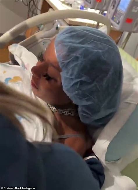 ChriseanRock livestreams the birth of her son at hospital